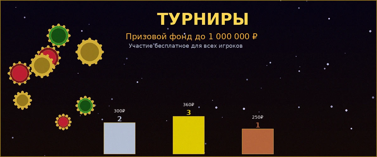 Турниры и промоакции Vodka Casino